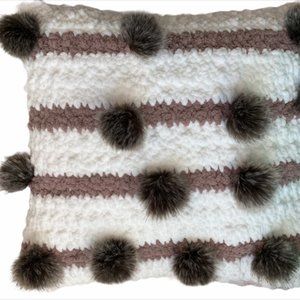 Warm & Cozy Faux Fur Decorative Pillow